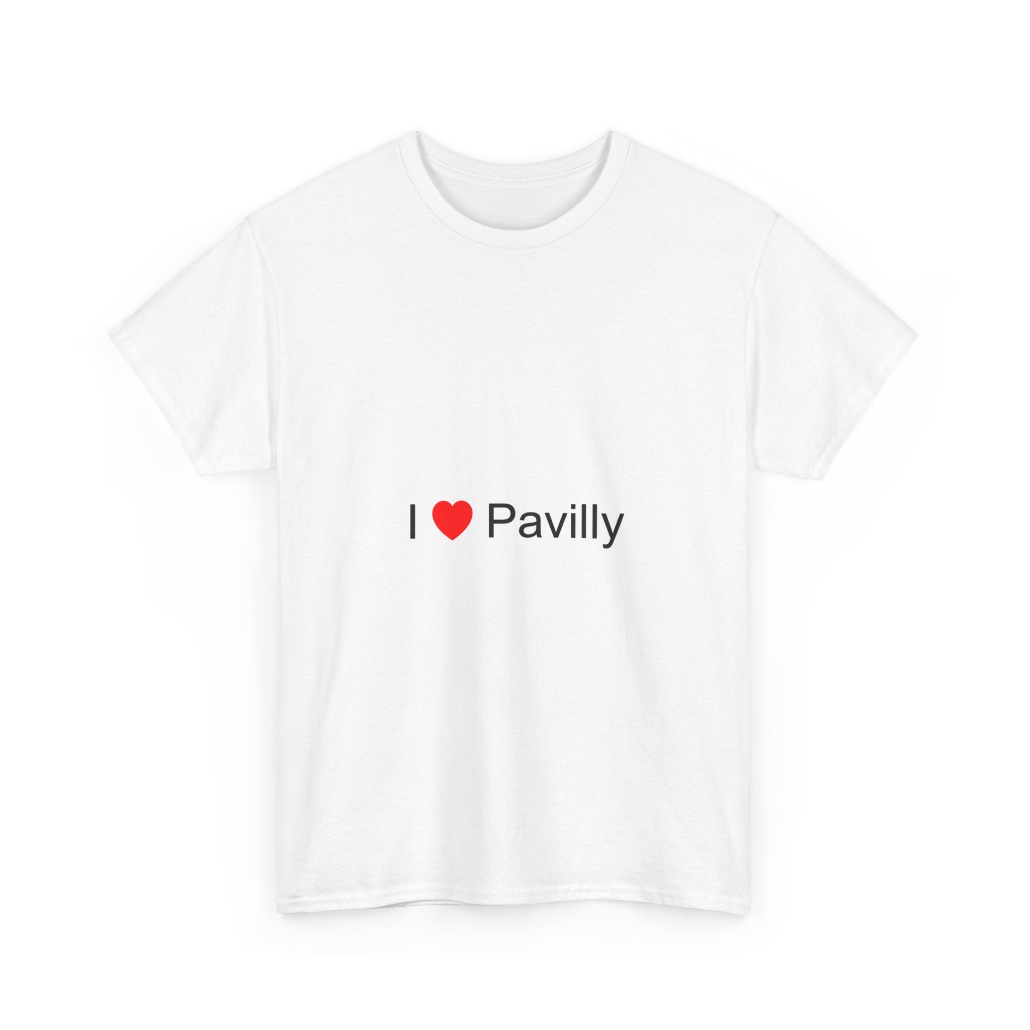 T-shirt I love pavilly