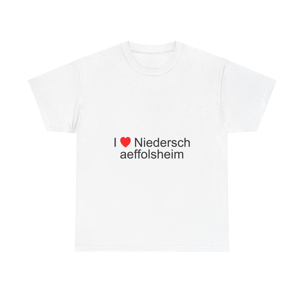 T-shirt I love niederschaeffolsheim
