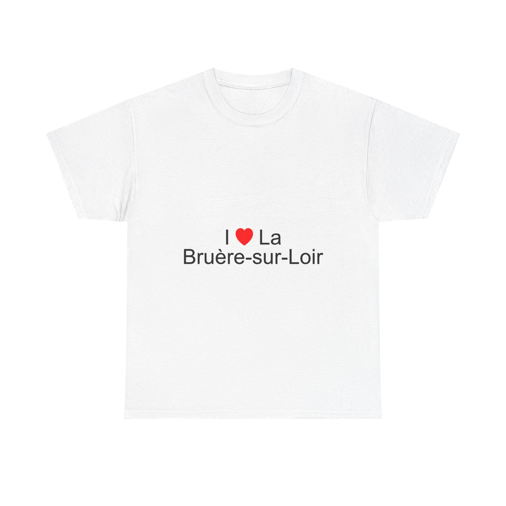 T-shirt I love la bruère-sur-loir