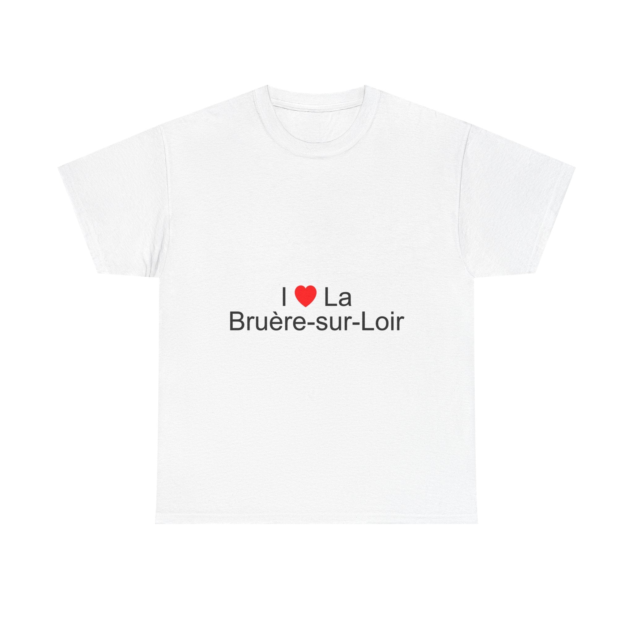 T-shirt I love la bruère-sur-loir