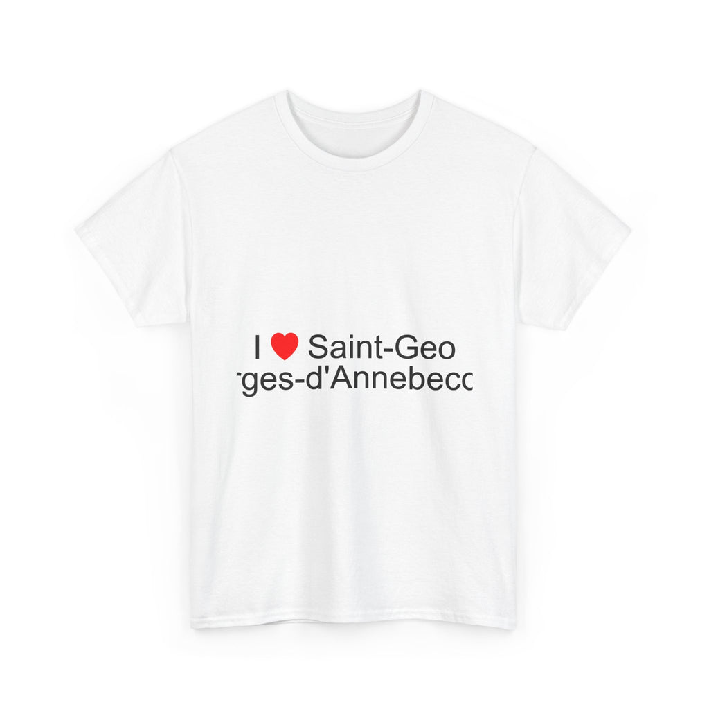 T-shirt I love saint-georges-d'annebecq