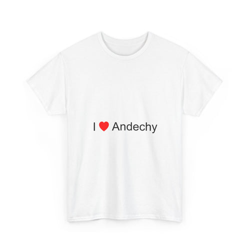 T-shirt I love andechy