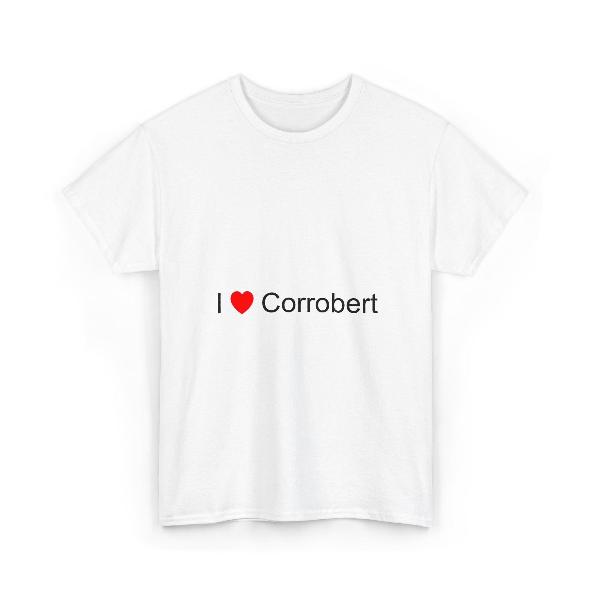 T-shirt I love corrobert