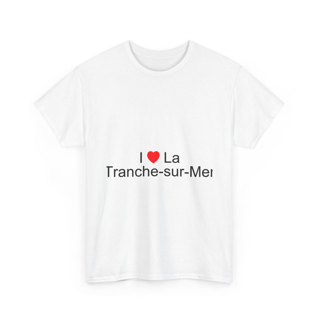 T-shirt I love la tranche-sur-mer