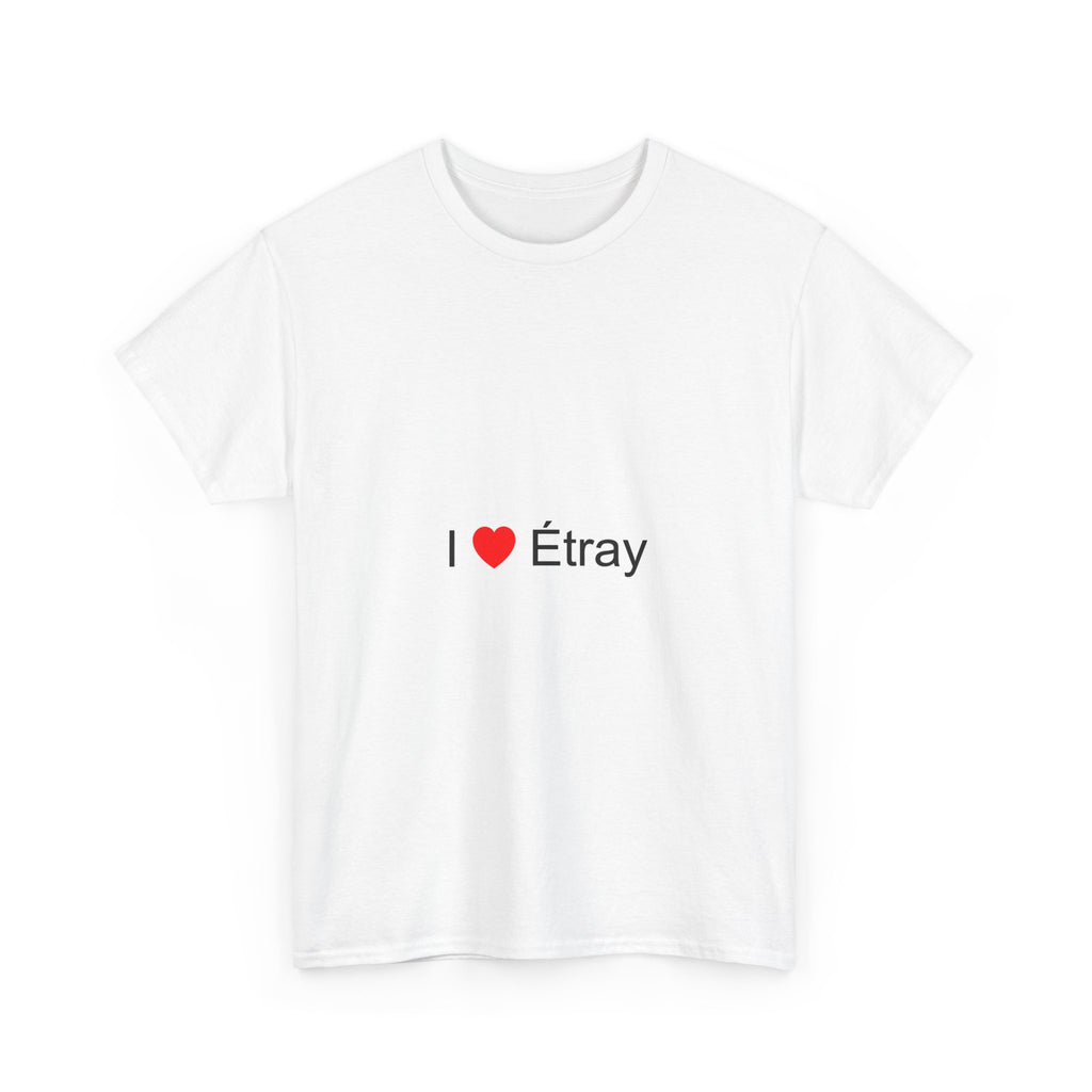 T-shirt I love étray