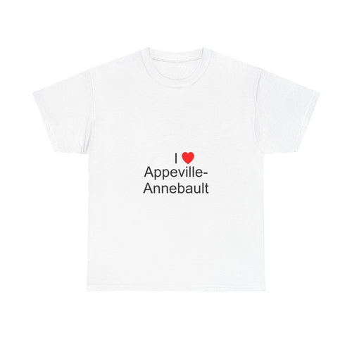 T-shirt I love appeville-annebault