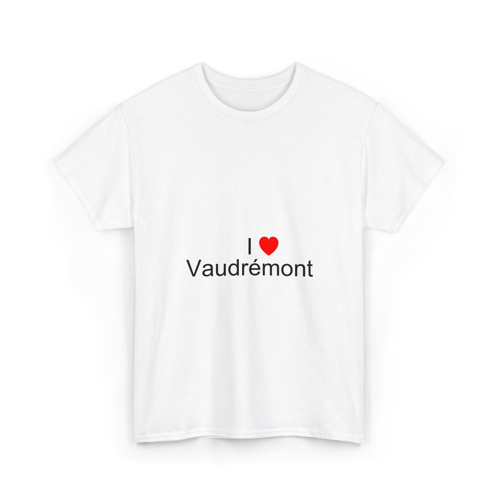 T-shirt I love vaudrémont