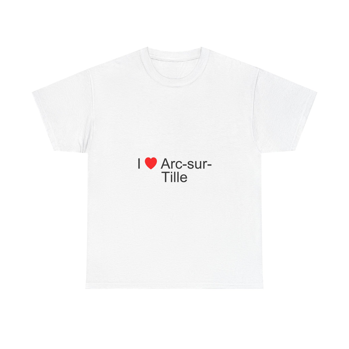 T-shirt I love arc-sur-tille