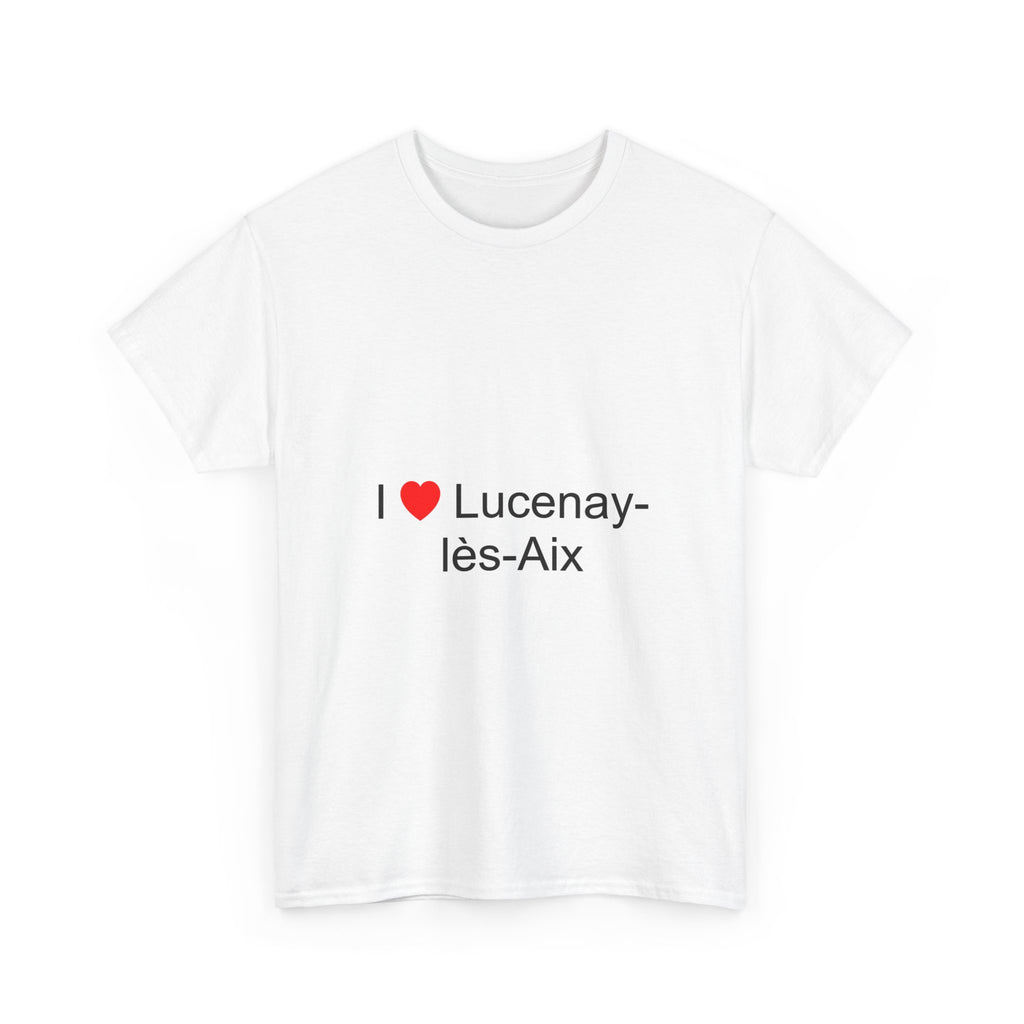 T-shirt I love lucenay-lès-aix