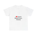 T-shirt I love saint-martin-aux-arbres