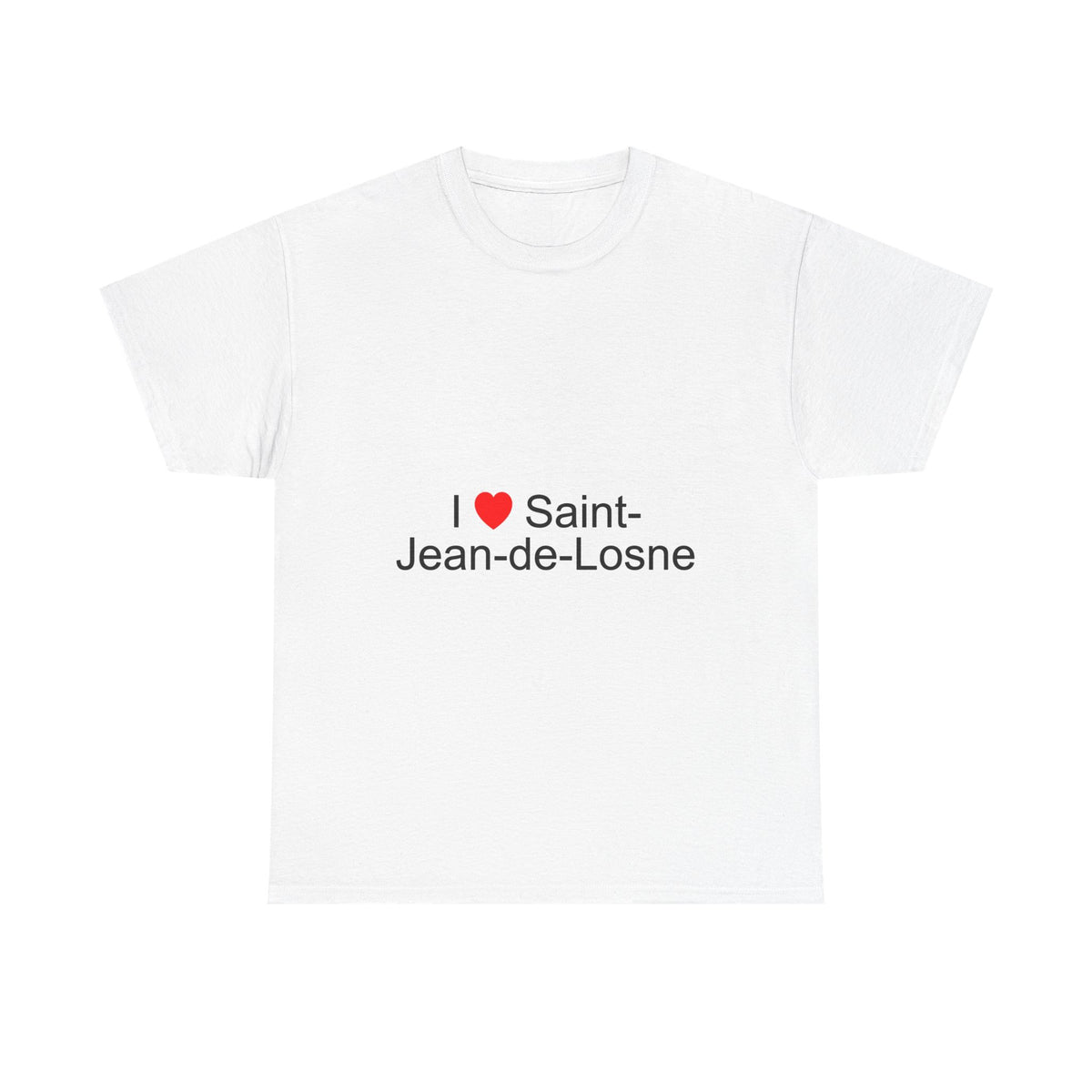 T-shirt I love saint-jean-de-losne