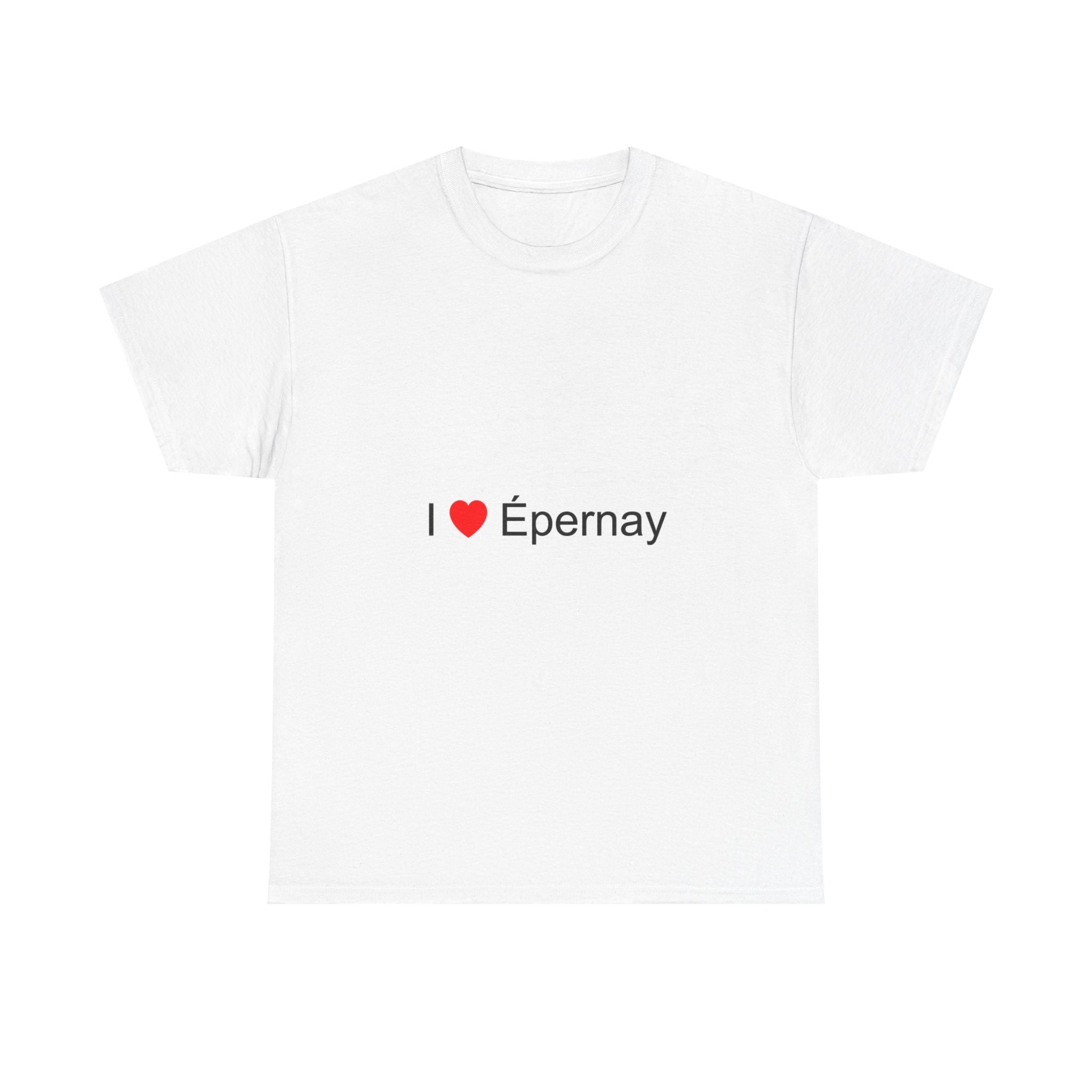 T-shirt I love épernay
