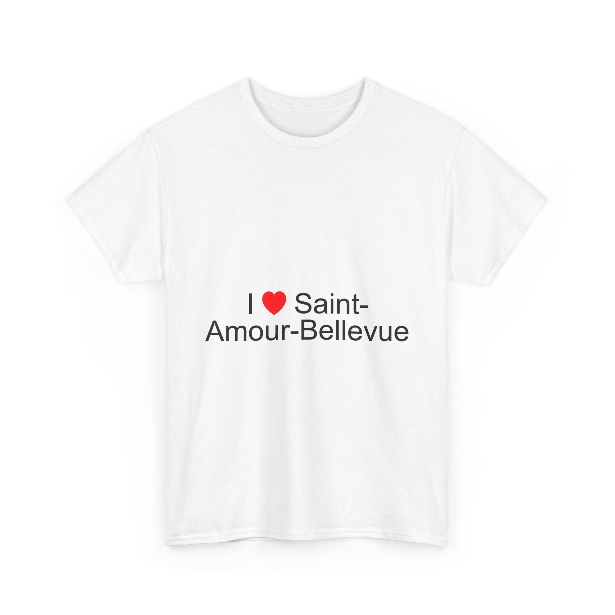 T-shirt I love saint-amour-bellevue