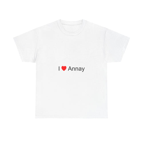 T-shirt I love annay