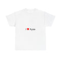 T-shirt I love ayse
