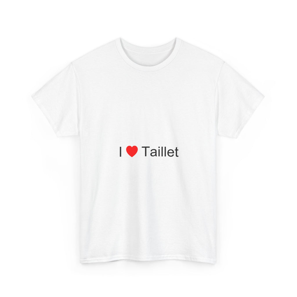 T-shirt I love taillet