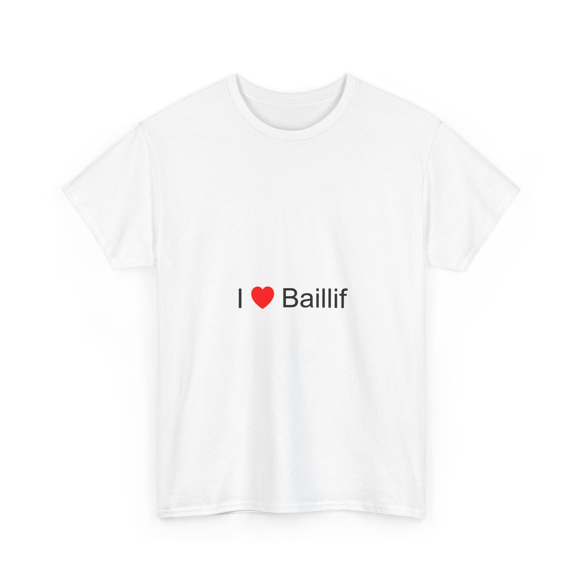 T-shirt I love baillif