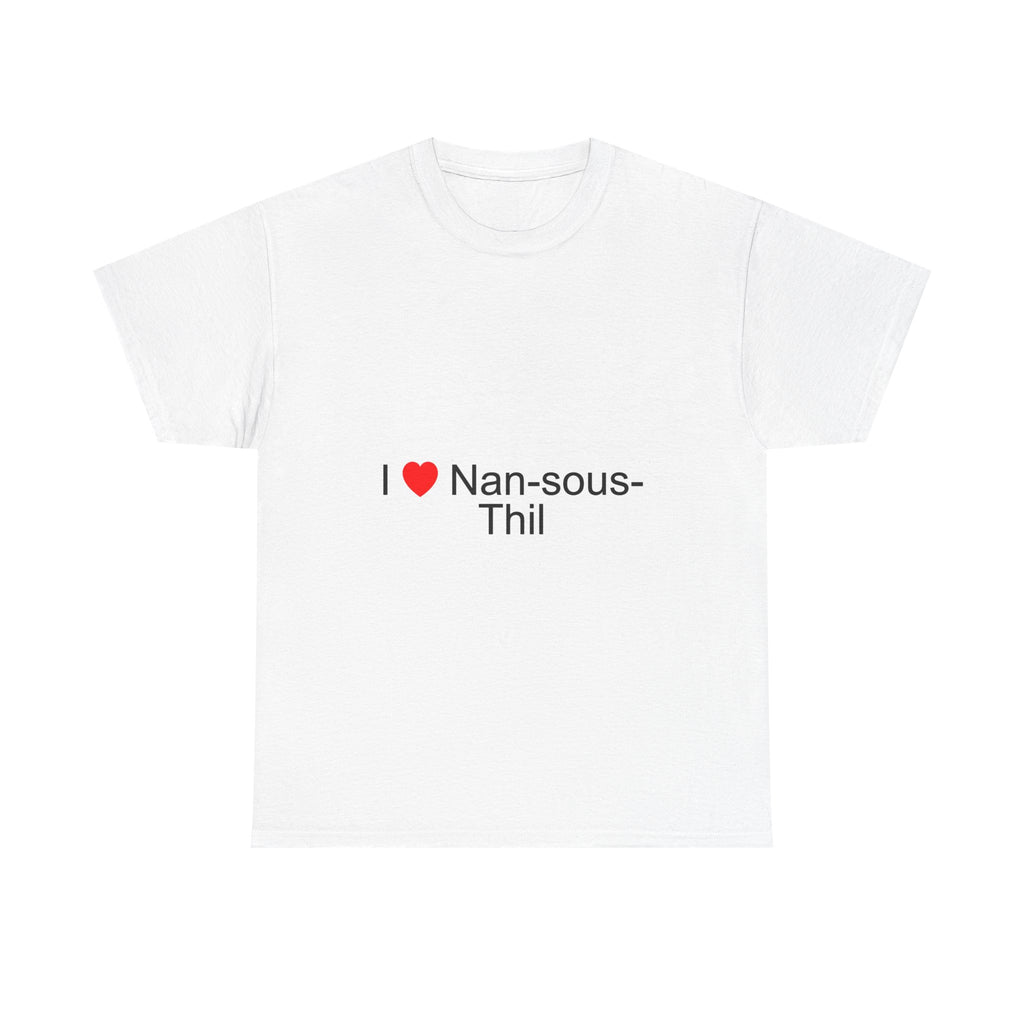 T-shirt I love nan-sous-thil