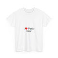 T-shirt I love petit-noir