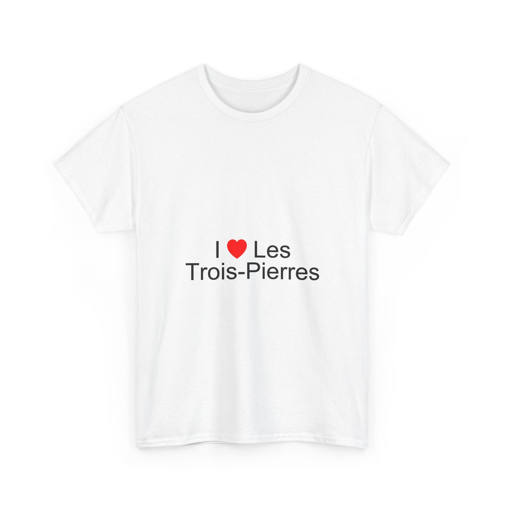 T-shirt I love les trois-pierres