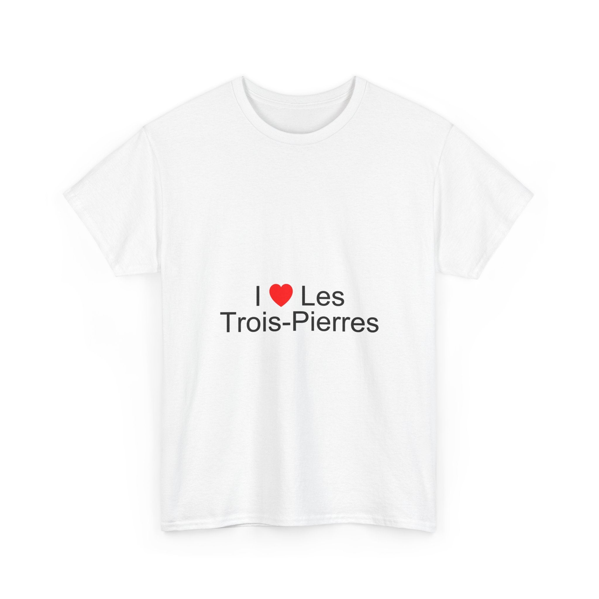 T-shirt I love les trois-pierres