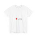 T-shirt I love lesse