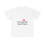 T-shirt I love Franqueville-Saint-Pierre