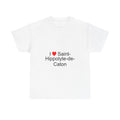 T-shirt I love saint-hippolyte-de-caton