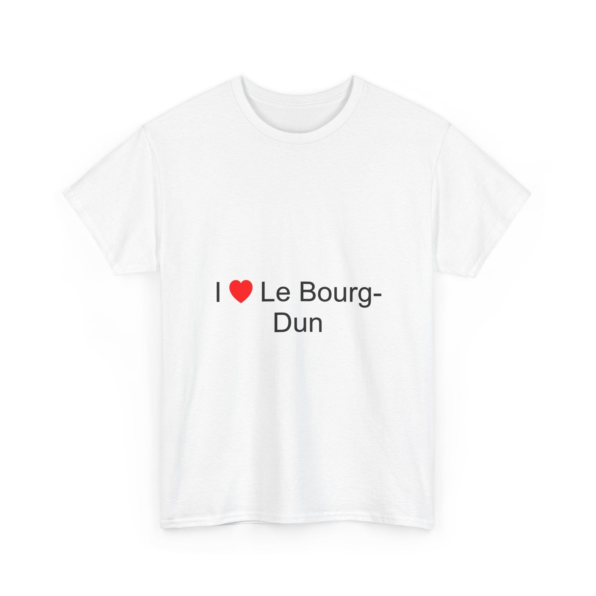 T-shirt I love le bourg-dun