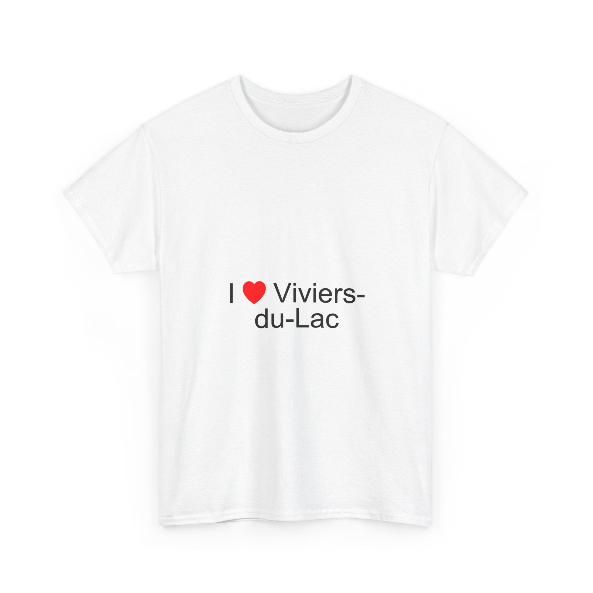 T-shirt I love viviers-du-lac