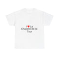 T-shirt I love la chapelle-de-la-tour