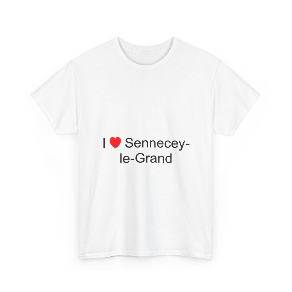T-shirt I love sennecey-le-grand