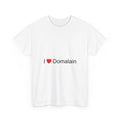 T-shirt I love domalain