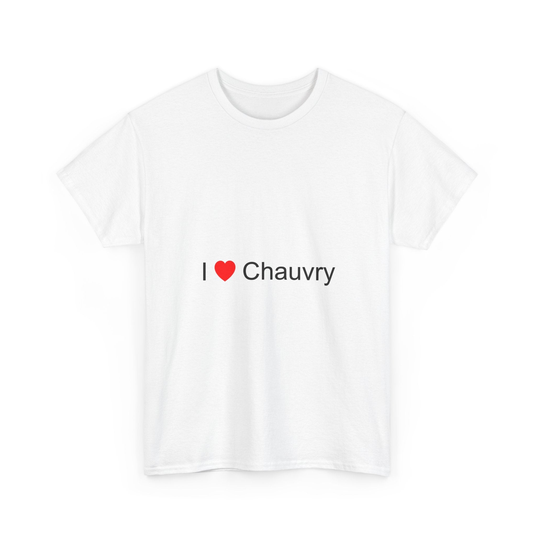 T-shirt I love chauvry