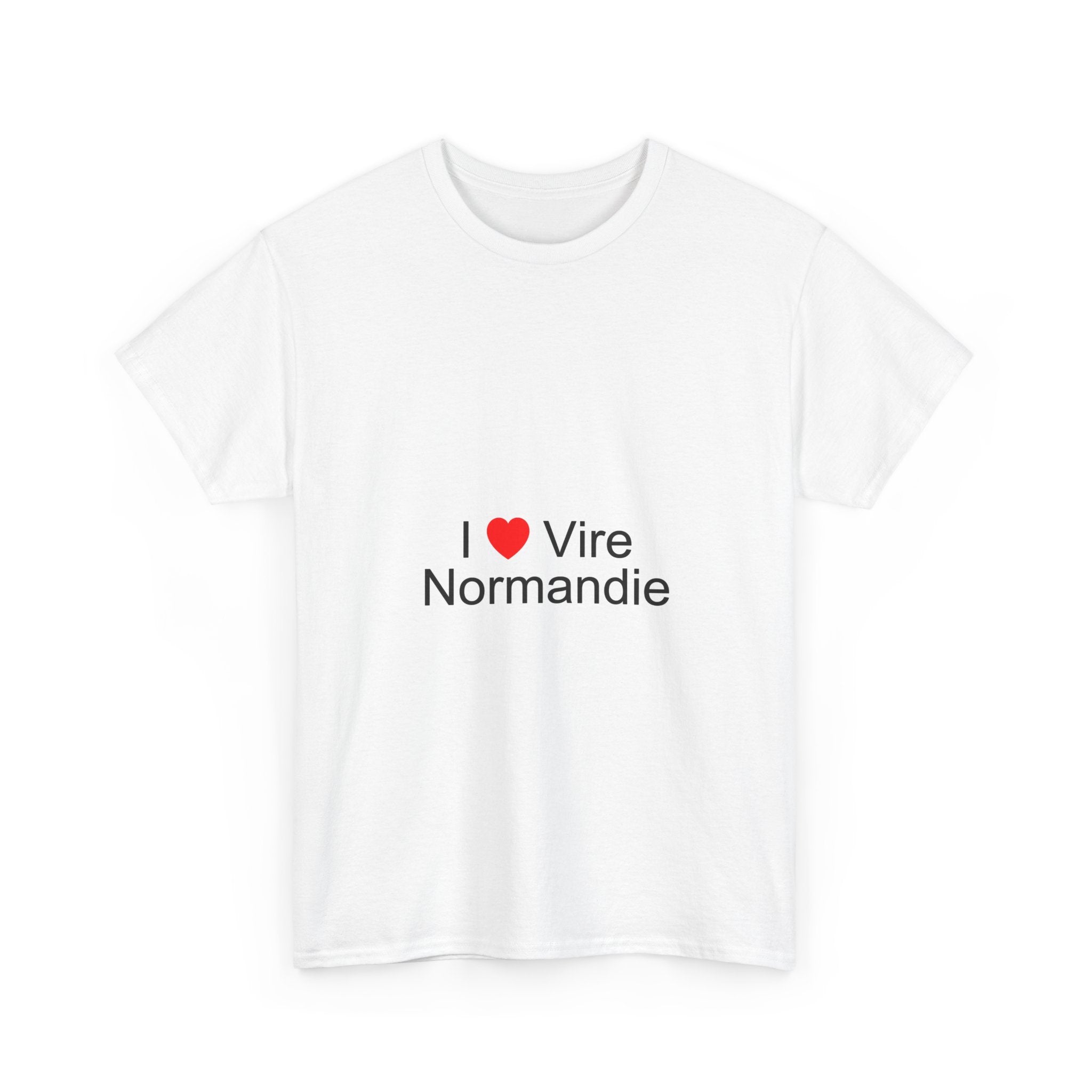 T-shirt I love vire normandie