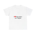 T-shirt I love moustier-en-fagne