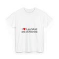 T-shirt I love les moitiers-d'allonne