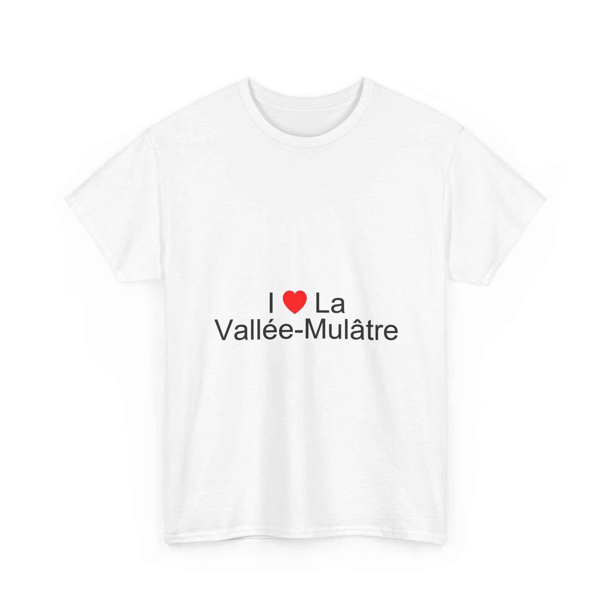 T-shirt I love la vallée-mulâtre