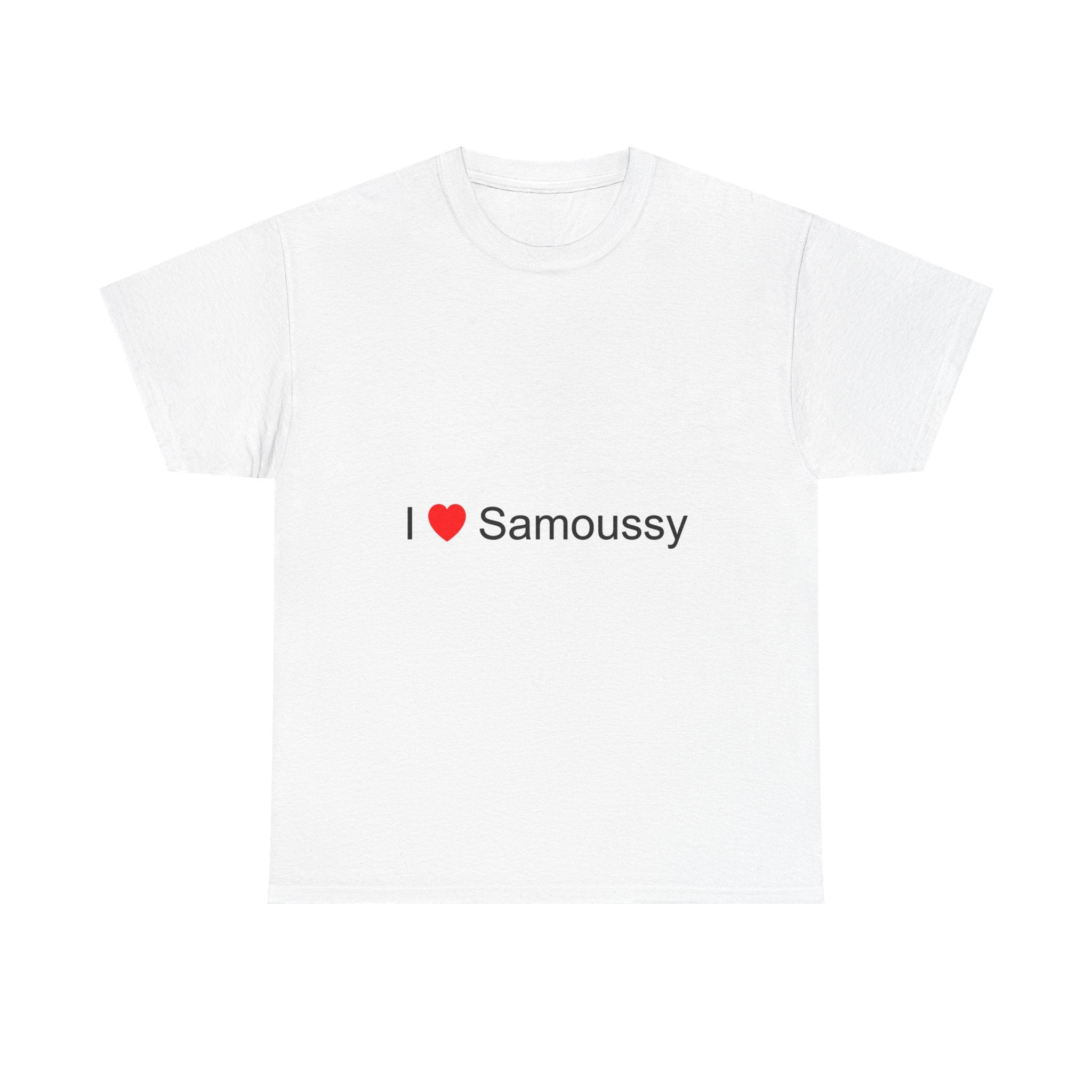 T-shirt I love samoussy
