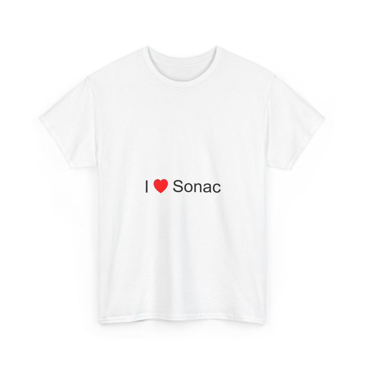 T-shirt I love sonac
