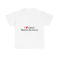 T-shirt I love saint-martin-de-coux