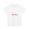 T-shirt I love villing