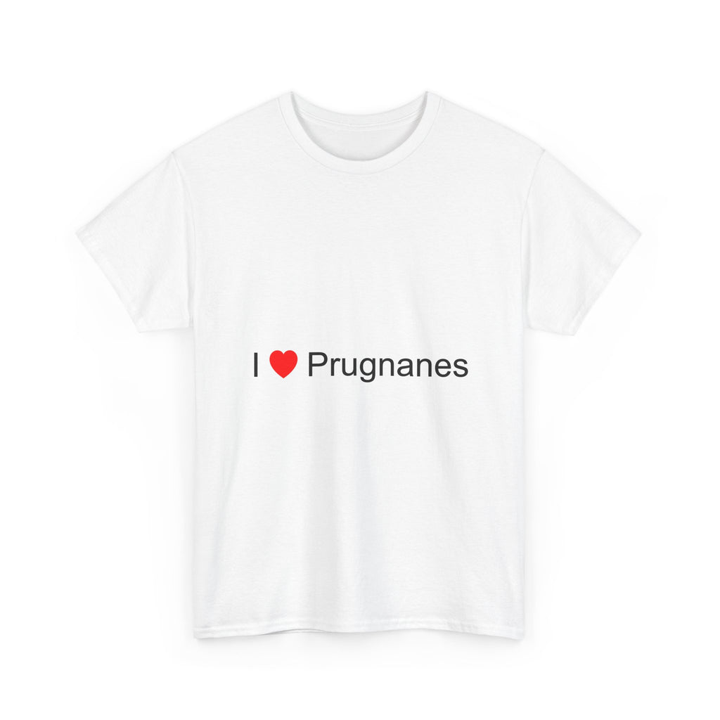 T-shirt I love prugnanes