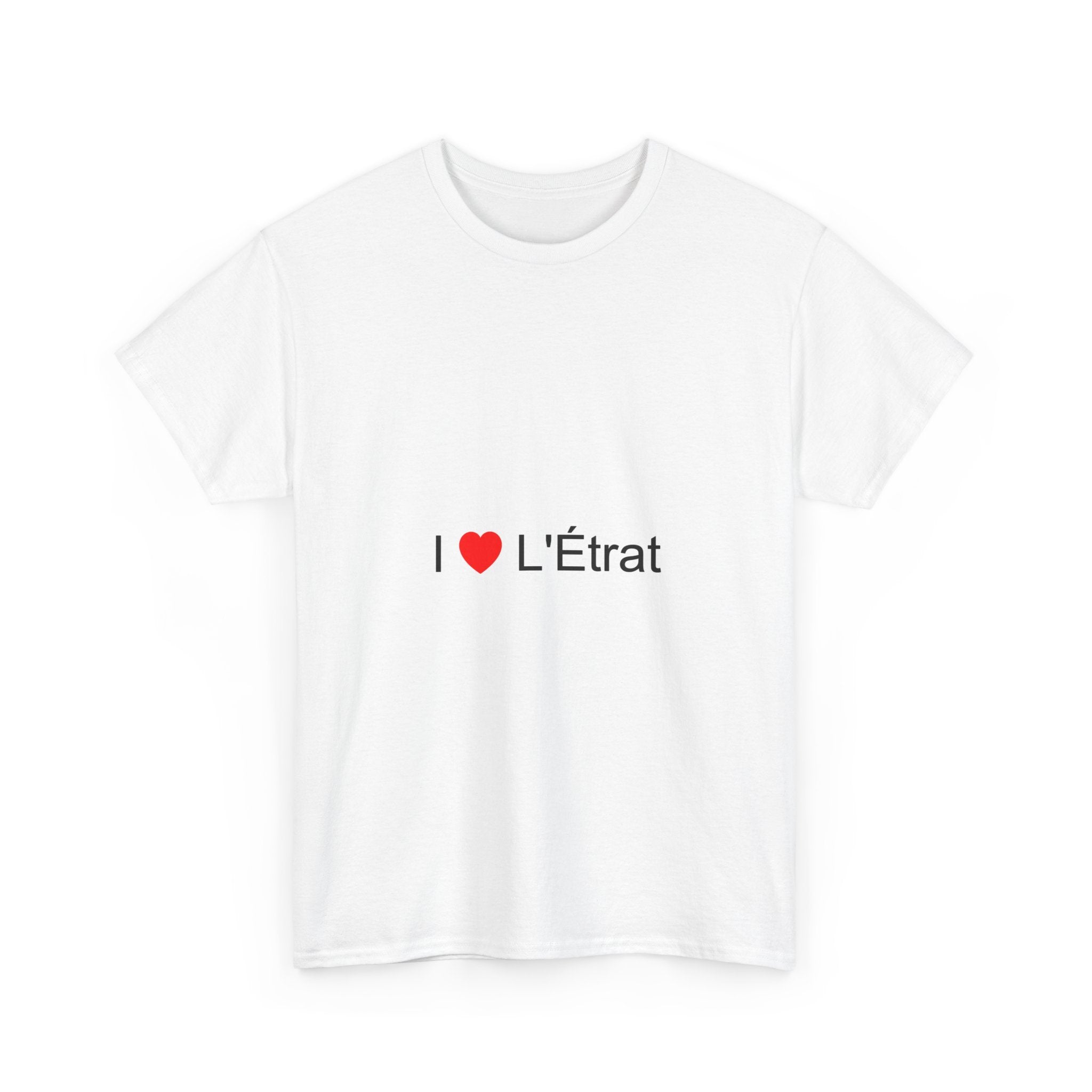 T-shirt I love l'étrat