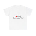 T-shirt I love saint-étienne-de-vicq