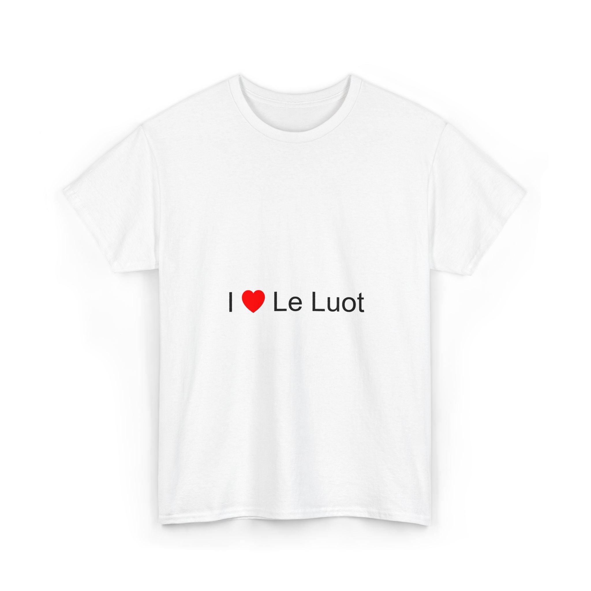 T-shirt I love le luot