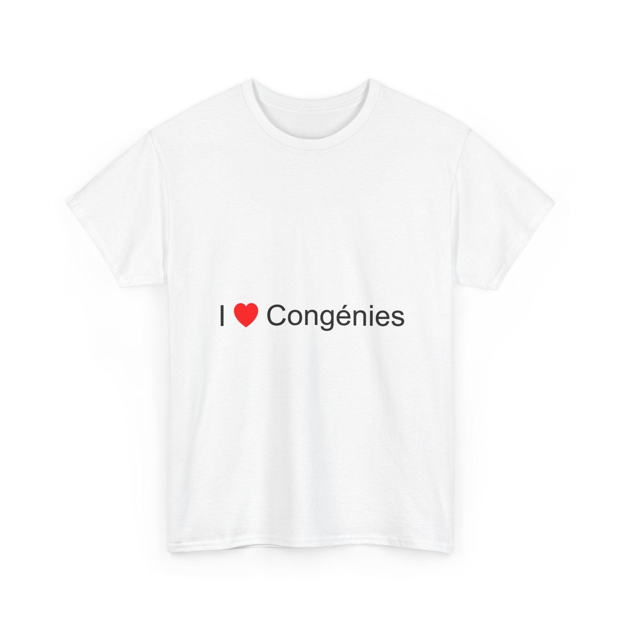 T-shirt I love congénies