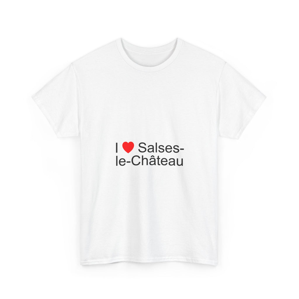 T-shirt I love salses-le-château