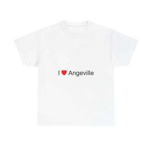 T-shirt I love angeville