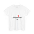 T-shirt I love Campestre-et-Luc